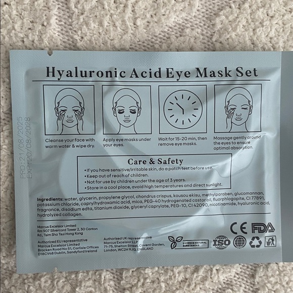 Eye Mask Set - Picture 8 of 11